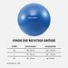 Deuser Blue Ball Anti Burst XL 66-75 cm / blue